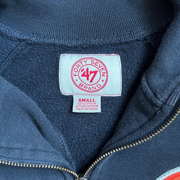 NFL Chicago Bears 47 Quarter Zip Sweatshirt - Size Small - Picture 4 of 9